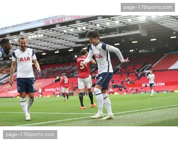 实时：热刺vs曼联，孙兴慜点射扳平比分，比赛进入最后十分钟